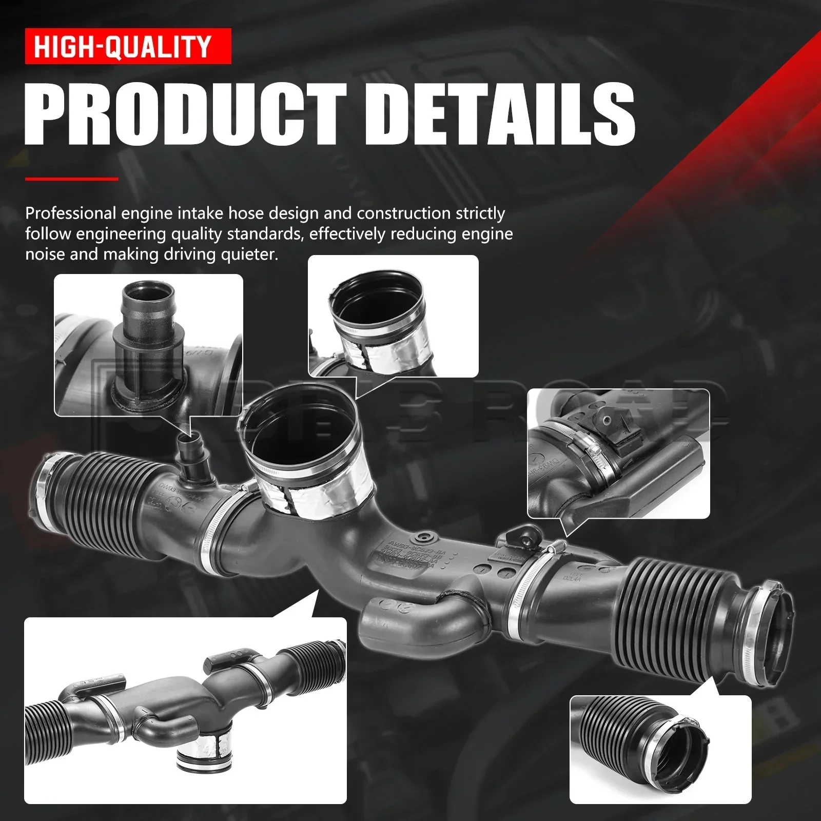 C2D17107 Air Intake Hose - Image 5