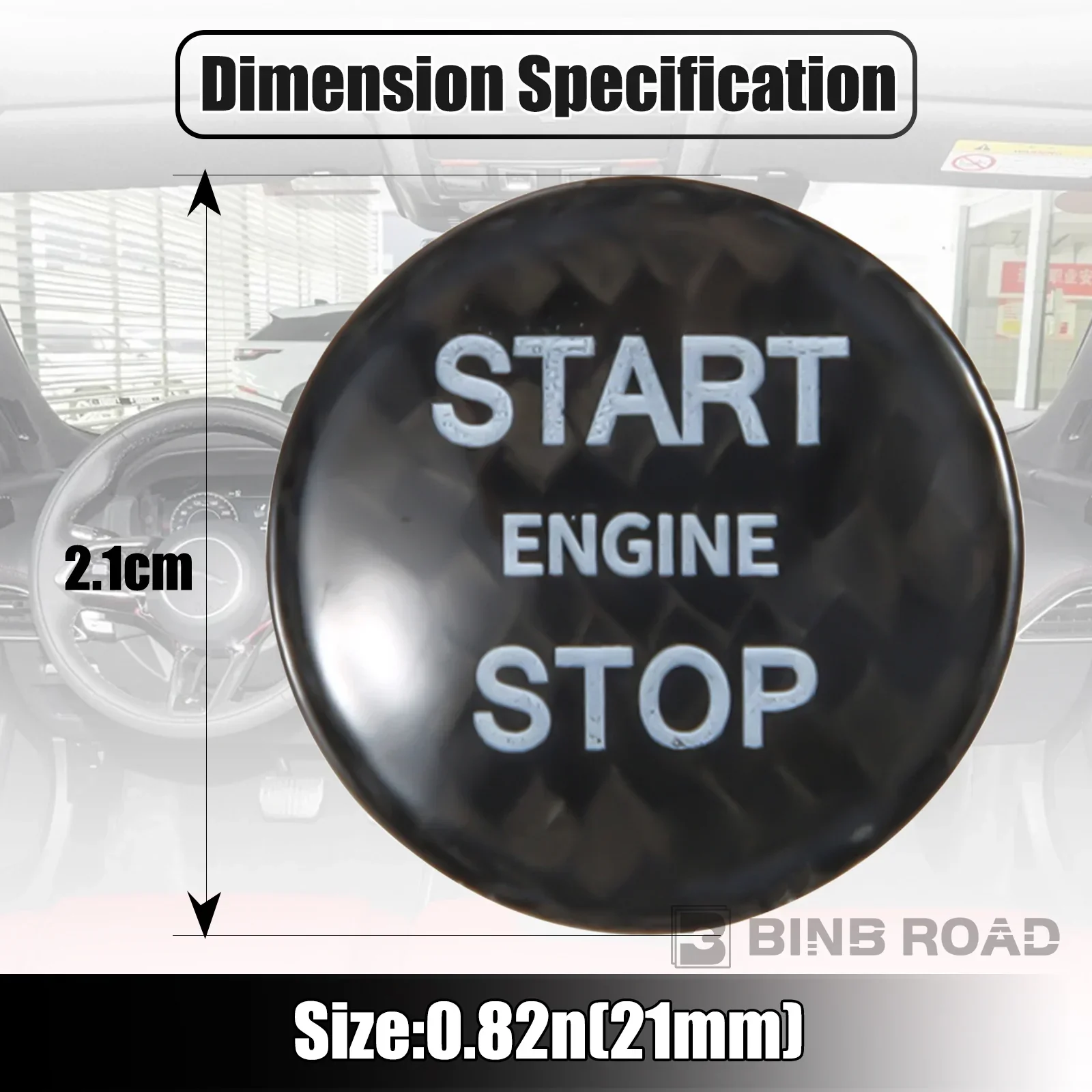 Engine Start Stop Push Compatible with Land Rover Jaguar - Image 9